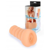 Телесный мастурбатор в виде вагины с узким входом - Sexy Girl - в Находке купить с доставкой