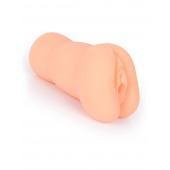 Телесный мастурбатор-вагина с 2 эрекционными кольцами в комплекте - Sexy Girl - в Находке купить с доставкой