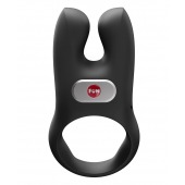 Черное эрекционное виброкольцо Nos - Fun Factory - в Находке купить с доставкой