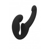 Черный безремневой страпон Share Lite - Fun Factory - купить с доставкой в Находке