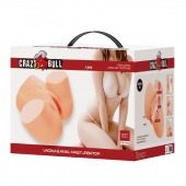 Телесный мастурбатор Liora с 2 любовными тоннелями - Baile - в Находке купить с доставкой