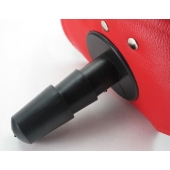 Красные трусики со штырьком для насадки - БДСМ Арсенал - купить с доставкой в Находке