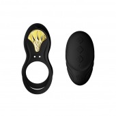 Черное эрекционное виброкольцо Bayek с пультом ДУ - Zalo - в Находке купить с доставкой