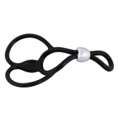 Лассо с подхватом мошонки Triple Ball-und Cockring - Orion - в Находке купить с доставкой