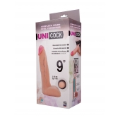 Фаллическая насадка Харнесс UNICOCK 9  - 24 см. - LOVETOY (А-Полимер) - купить с доставкой в Находке
