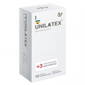 Разноцветные ароматизированные презервативы Unilatex Multifruit  - 12 шт. + 3 шт. в подарок - Unilatex - купить с доставкой в Находке