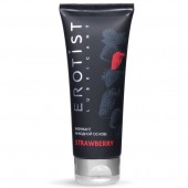 Увлажняющая смазка на водной основе с ароматом клубники Srtawberry - 100 мл. - Erotist Lubricants - купить с доставкой в Находке