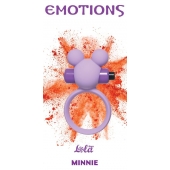 Сиреневое эрекционное виброколечко Emotions Minnie - Lola Games - в Находке купить с доставкой