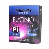 Стимулирующая насадка с усиками и шипиками Platino  Ураган - Sitabella - купить с доставкой в Находке