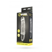 Прозрачная насадка с петлёй для фиксации - 14 см. - ToyFa - в Находке купить с доставкой