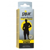 Спрей-пролонгатор длительного действия pjur SUPERHERO Strong Spray - 20 мл. - Pjur - купить с доставкой в Находке