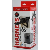 Насадка-фаллоимитатор на кожаных трусиках Harness Ultra Realistic 6,5  - 18,5 см. - LOVETOY (А-Полимер) - купить с доставкой в Находке