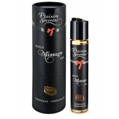 Массажное масло с ароматом шоколада Huile de Massage Gourmande Chocolat - 59 мл. - Plaisir Secret - купить с доставкой в Находке