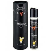 Массажное масло с ароматом пина колады Huile de Massage Gourmande Pina Colada - 59 мл. - Plaisir Secret - купить с доставкой в Находке