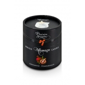 Массажная свеча с ароматом граната Bougie de Massage Gourmande Grenadine - 80 мл. - Plaisir Secret - купить с доставкой в Находке