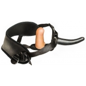 Женский страпон с вагинальной пробкой Woman Strap - 12 см. - LOVETOY (А-Полимер) - купить с доставкой в Находке