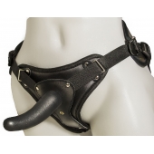 Женский страпон с вагинальной пробкой Woman Strap - 12 см. - LOVETOY (А-Полимер) - купить с доставкой в Находке