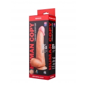 Телесный фаллоимитатор HUMAN COPY 8,8  - 21,5 см. - LOVETOY (А-Полимер)