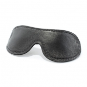 Кожаная маска на глаза - БДСМ Арсенал - купить с доставкой в Находке