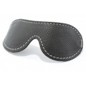 Кожаная маска на глаза - БДСМ Арсенал - купить с доставкой в Находке