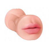 Двусторонний мастурбатор Goddess of Love - вагина и ротик - Lola Games - в Находке купить с доставкой