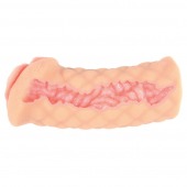 Телесный мастурбатор-вагина Elegance с двойным слоем - KOKOS - в Находке купить с доставкой