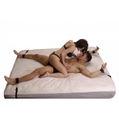 Бондаж для фиксации на кровати Frisky Bedroom Restraint Kit - XR Brands - купить с доставкой в Находке