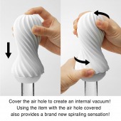 Мастурбатор FLEX Rocky Black с плотным рельефом - Tenga - в Находке купить с доставкой