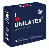 Ультрапрочные презервативы Unilatex Extra Strong - 3 шт. - Unilatex - купить с доставкой в Находке