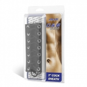 Сбруя на член на шнуровке 5  Cock Sheath - BlueLine - купить с доставкой в Находке