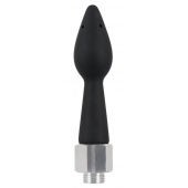 Чёрная анальная насадка для душа Anal Douche Rear Splash - Orion - купить с доставкой в Находке