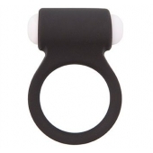 Чёрное эрекционное виброкольцо LIT-UP SILICONE STIMU RING 3 BLACK - Dream Toys - в Находке купить с доставкой