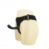 Страпон с изогнутой головкой Ultra Harness Curvy Dildo - 15,8 см. - Baile - купить с доставкой в Находке