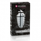 Анальный плаг для электростимуляции Hector Helix Buttplug L - 11,5 см. - MyStim - купить с доставкой в Находке