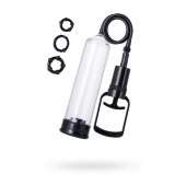 Вакуумная помпа A-toys с уплотнителем и эрекционными кольцами - A-toys - в Находке купить с доставкой