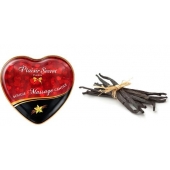 Массажная свеча с ароматом ванили Bougie Massage Candle - 35 мл. - Plaisir Secret - купить с доставкой в Находке