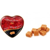 Массажная свеча с ароматом карамели Bougie Massage Candle - 35 мл. - Plaisir Secret - купить с доставкой в Находке