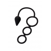 Тройное эрекционное кольцо с анальным хвостом Drop S-size - Erotist Adult Toys - в Находке купить с доставкой