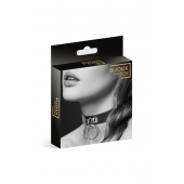 Узенький ошейник из полиуретана с кольцом - Bijoux Pour Toi - купить с доставкой в Находке