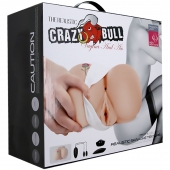 Вагина и анус с вибрацией CrazyBull Vagina and Ass - Baile - в Находке купить с доставкой