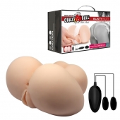 Вагина и анус с вибрацией Crazy Bull Busty Butt - Baile - в Находке купить с доставкой