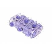 Фиолетовая насадка на пенис Rings Armour - Lola Games - в Находке купить с доставкой