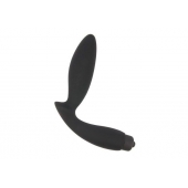 Чёрный вибростимулятор простаты Sex Expert Vibe Pleasure - Sex Expert - в Находке купить с доставкой