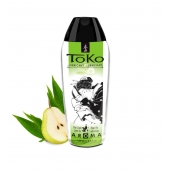 Интимный гель TOKO Pear   Exotic Green Tea с ароматом груши и зеленого чая - 165 мл. - Shunga - купить с доставкой в Находке