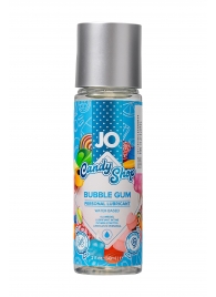 Смазка на водной основе Candy Shop Bubblegum с ароматом жвачки - 60 мл. - System JO - купить с доставкой в Находке
