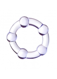 Фиолетовое эрекционное кольцо A-Toys - A-toys - в Находке купить с доставкой