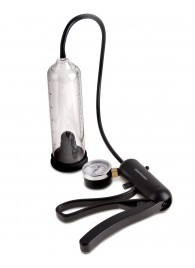 Вакуумная мужская помпа с датчиком давления Pro-Gauge Power Pump - Pipedream - в Находке купить с доставкой