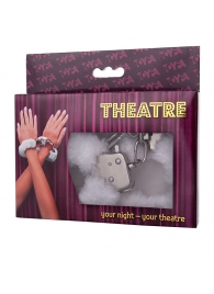 Наручники с белой меховой опушкой - ToyFa - купить с доставкой в Находке