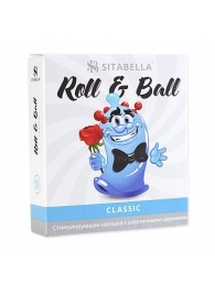 стимулирующий презерватив-насадка Roll   Ball Classic - Sitabella - купить с доставкой в Находке