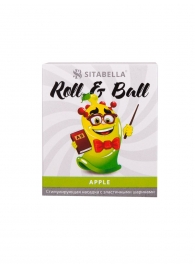 Стимулирующий презерватив-насадка Roll   Ball Apple - Sitabella - купить с доставкой в Находке